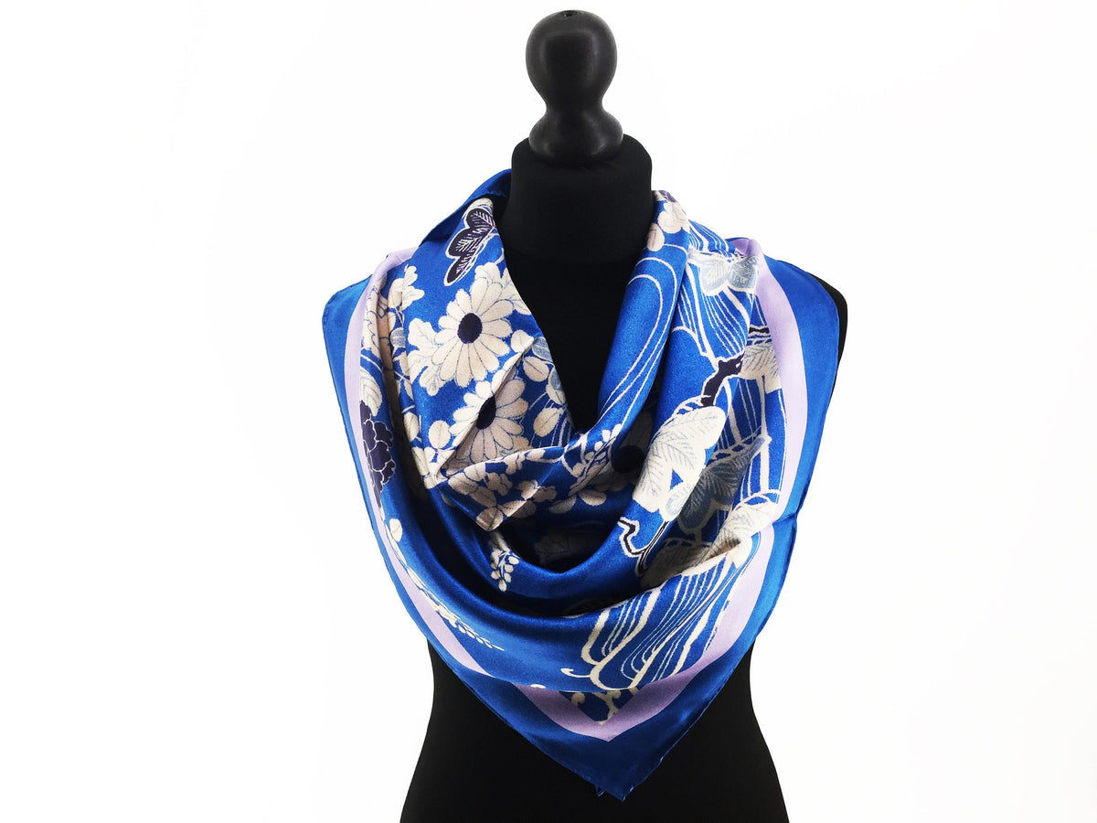 Lucia Blue Scarf — view 4