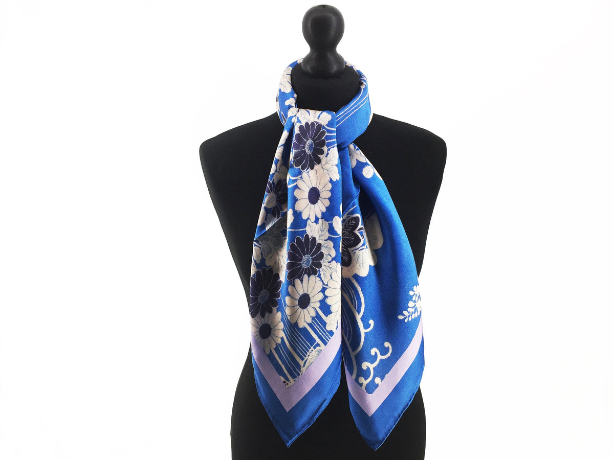 Lucia Blue Scarf — view 2