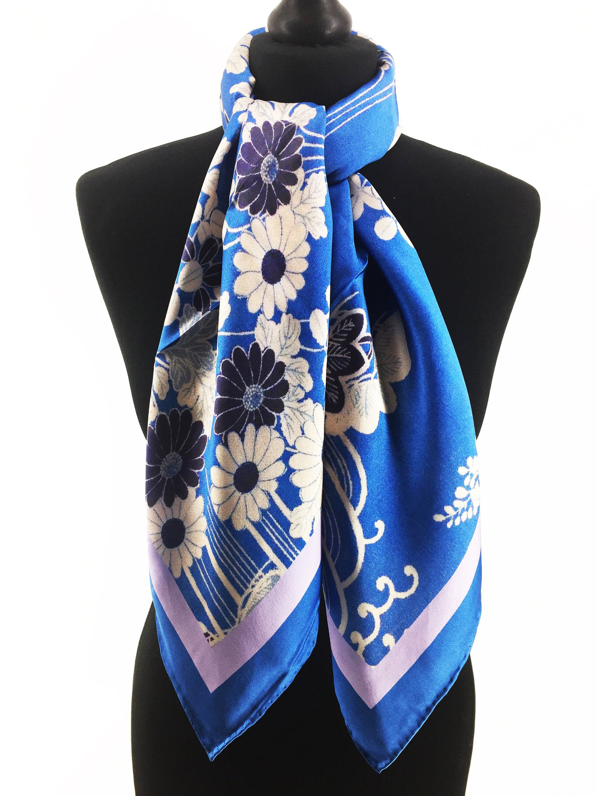 Lucia Blue Scarf — view 5