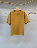 Lane Orange Linen Shirt — Wakefield's