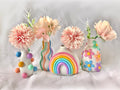 Magnolia Multicolor Ceramic Vase — Wakefield's