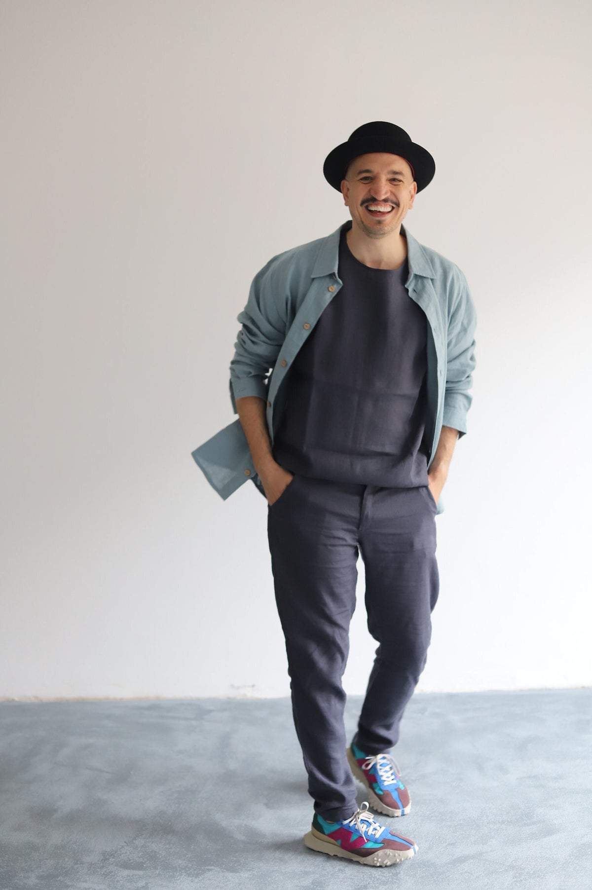 Vance Beige Linen Shirt — view 5