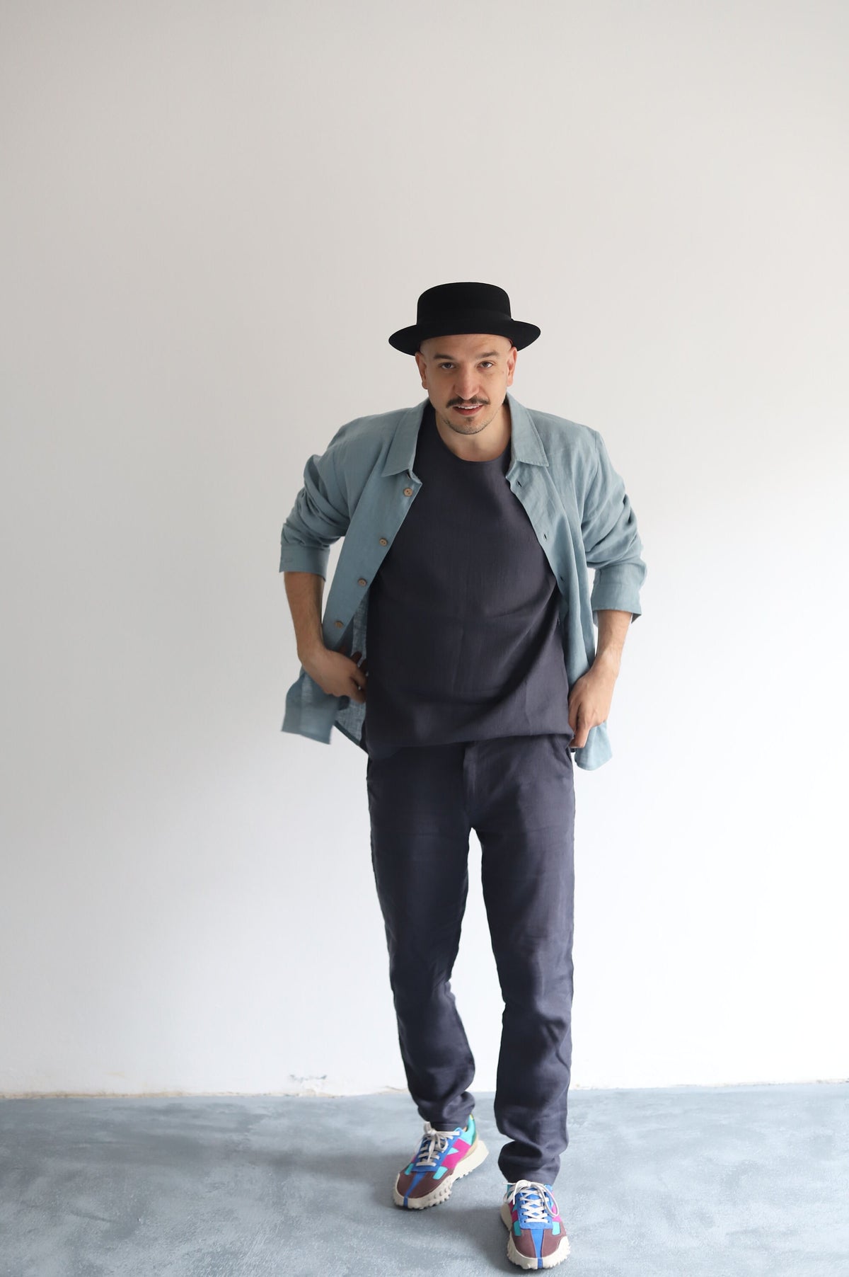 Vance Beige Linen Shirt — view 6