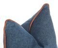 Wisteria Blue Linen Pillow Cover — Wakefield's