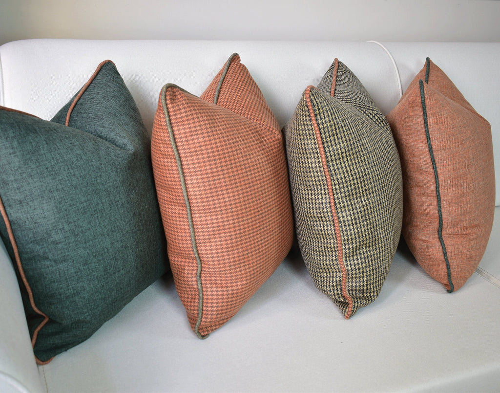 Juniper Olive Linen Pillow Cover — view 4
