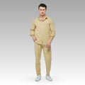 Brooks Beige Linen Shirt — Wakefield's