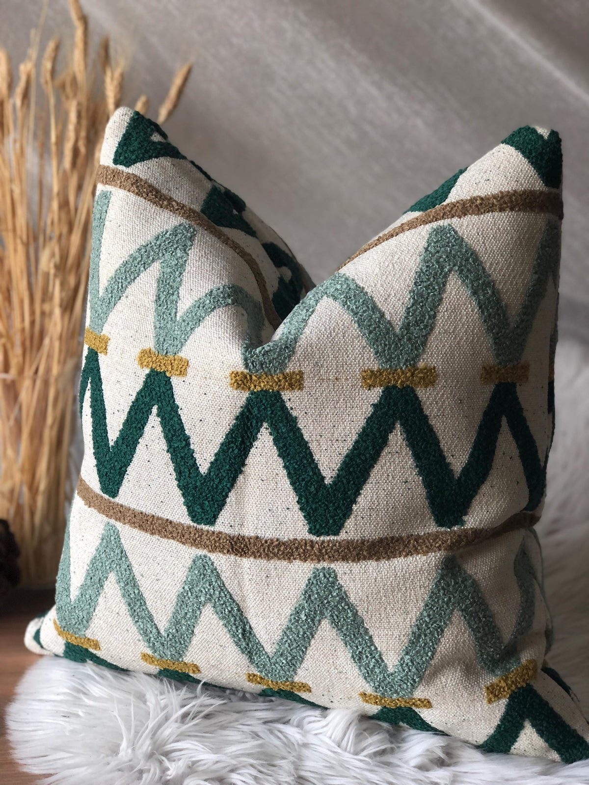 Heather Cream Linen Pillow Cover — Wakefield's