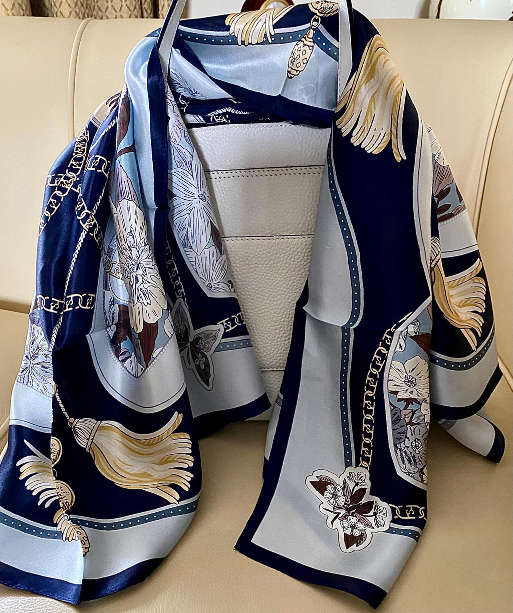 Xena Gray Wrap Scarf — Wakefield's