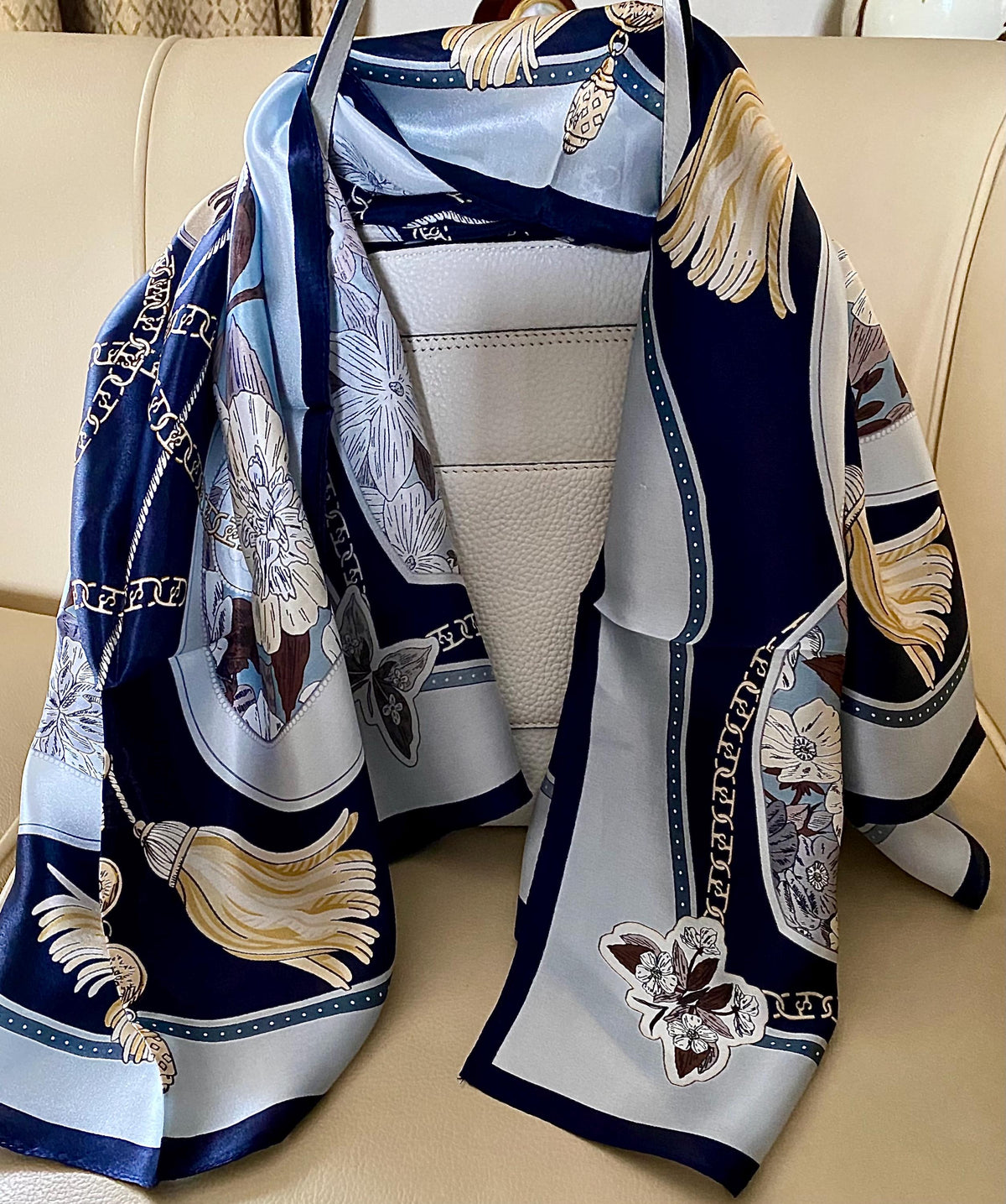 Xena Gray Wrap Scarf — Wakefield's