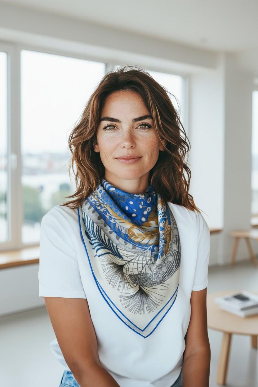 Coco Gray Scarf — view 2