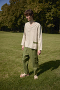 Jett Beige Linen Shirt — Wakefield's