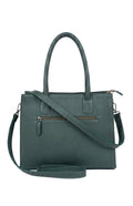 Zelda Green Leather Tote Bag — Wakefield's