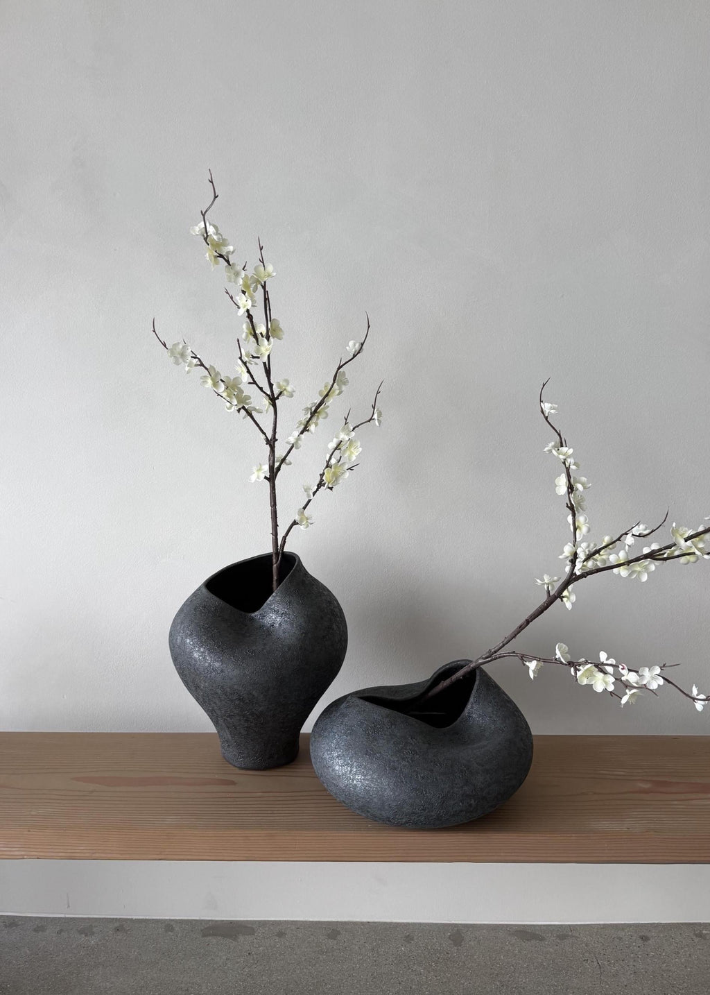 Cedarline Black Ceramic Vase — Wakefield's