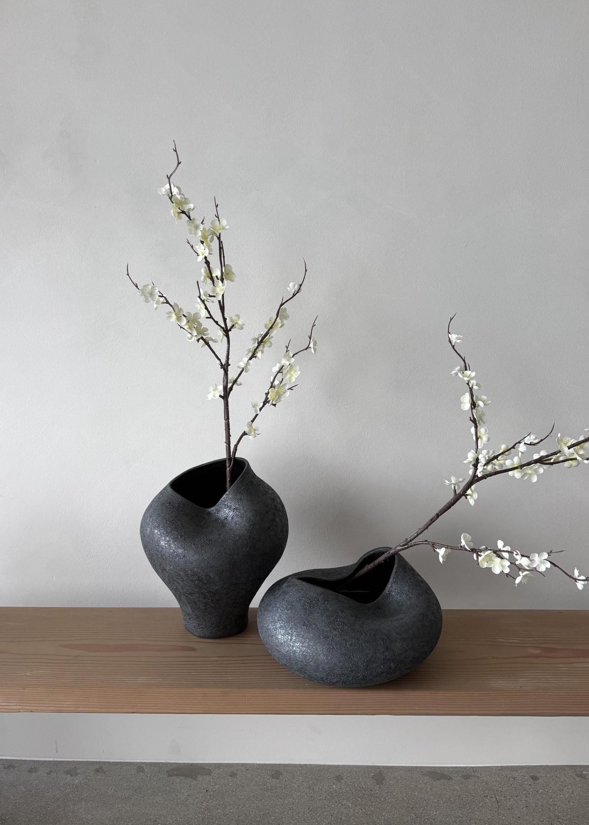 Cedarline Black Ceramic Vase — Wakefield's