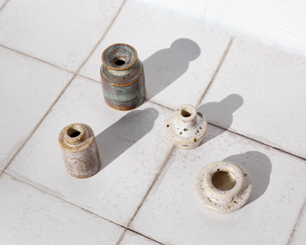 Azalea Ivory Ceramic Vase — view 2