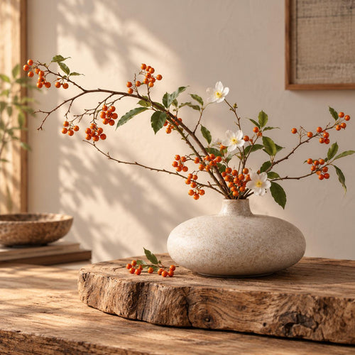 Clover Black Ceramic Vase — Wakefield's